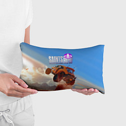 Подушка-антистресс Saints Row - extreme driving - shooter, цвет: 3D-принт — фото 2