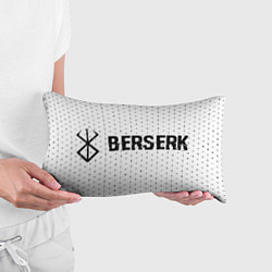 Подушка-антистресс Berserk glitch на светлом фоне: надпись и символ, цвет: 3D-принт — фото 2