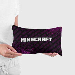 Подушка-антистресс Minecraft pro gaming: надпись и символ, цвет: 3D-принт — фото 2