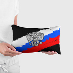 Подушка-антистресс Триколор - герб РФ, цвет: 3D-принт — фото 2