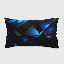 Подушка-антистресс Blue black texture, цвет: 3D-принт