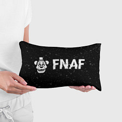 Подушка-антистресс FNAF glitch на темном фоне: надпись и символ, цвет: 3D-принт — фото 2
