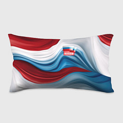 Подушка-антистресс Флаг России абстракт, цвет: 3D-принт