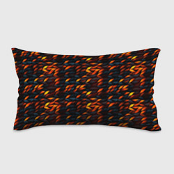 Подушка-антистресс Black orange texture