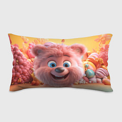 Подушка-антистресс Веселый медвежонок, цвет: 3D-принт