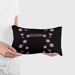 Подушка-антистресс Blackpink - flowers, цвет: 3D-принт — фото 2