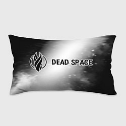 Подушка-антистресс Dead Space glitch на светлом фоне: надпись и симво