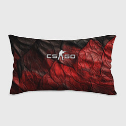 Подушка-антистресс CS GO dark red texture