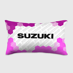 Подушка-антистресс Suzuki pro racing: надпись и символ