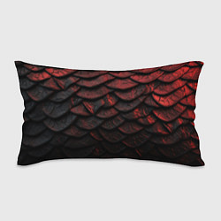 Подушка-антистресс Объемная текстура из темных плит, цвет: 3D-принт