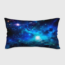 Подушка-антистресс Звёздный космос чёрно-синий, цвет: 3D-принт