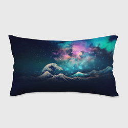 Подушка-антистресс Космическая Большая волна в Канагаве, цвет: 3D-принт