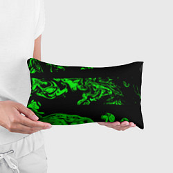 Подушка-антистресс Зеленый светящийся дым, цвет: 3D-принт — фото 2