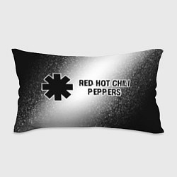 Подушка-антистресс Red Hot Chili Peppers glitch на светлом фоне: надп