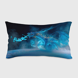 Подушка-антистресс Зимний ледяной дракон, цвет: 3D-принт