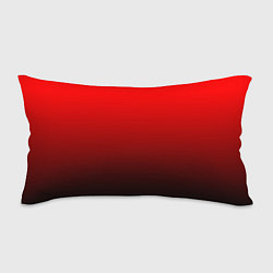 Подушка-антистресс Градиент красно-чёрный, цвет: 3D-принт