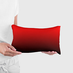 Подушка-антистресс Градиент красно-чёрный, цвет: 3D-принт — фото 2