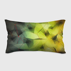 Подушка-антистресс Зеленая текстура объемная, цвет: 3D-принт