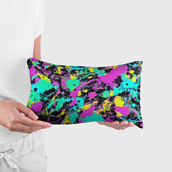Подушка-антистресс Красочная композиция - мода, цвет: 3D-принт — фото 2
