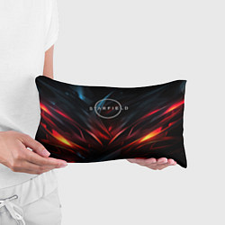 Подушка-антистресс Starfield abstract logo, цвет: 3D-принт — фото 2