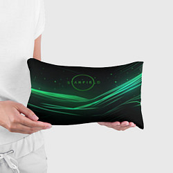 Подушка-антистресс Starfield green logo, цвет: 3D-принт — фото 2
