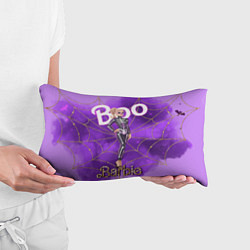 Подушка-антистресс Барби в костюме скелета: паутина и фиолетовый дым, цвет: 3D-принт — фото 2