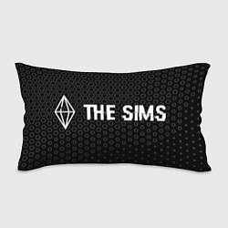 Подушка-антистресс The Sims glitch на темном фоне по-горизонтали