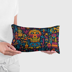 Подушка-антистресс Узор в мексиканском стиле, цвет: 3D-принт — фото 2