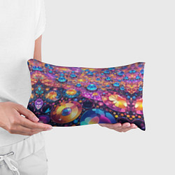 Подушка-антистресс Разноцветная декоративная абстракция, цвет: 3D-принт — фото 2
