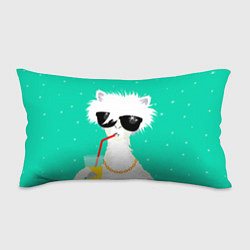 Подушка-антистресс Лама - альпака на чиле