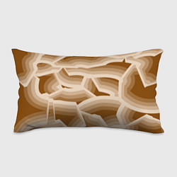Подушка-антистресс Кофейные линии, цвет: 3D-принт