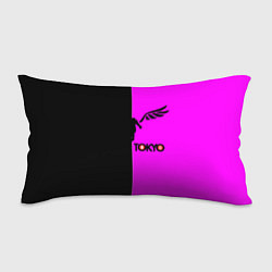 Подушка-антистресс Токийские мстители черно-розовый, цвет: 3D-принт