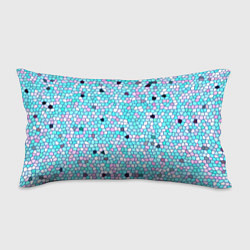 Подушка-антистресс Мозаика розово-голубая