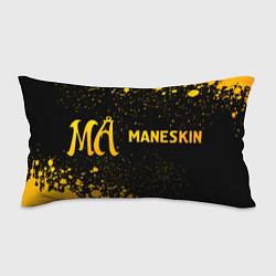 Подушка-антистресс Maneskin - gold gradient по-горизонтали, цвет: 3D-принт