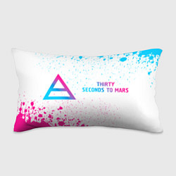 Подушка-антистресс Thirty Seconds to Mars neon gradient style по-гори
