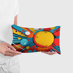 Подушка-антистресс Поп-арт абстракция, цвет: 3D-принт — фото 2