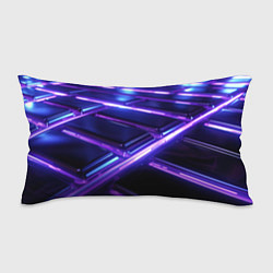 Подушка-антистресс Фиолетовые неоновые плиты