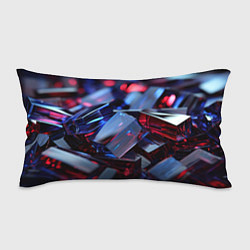 Подушка-антистресс Острые грани прозрачности, цвет: 3D-принт