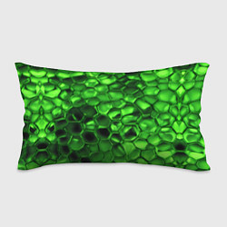 Подушка-антистресс Зелёное стекло галькообразное