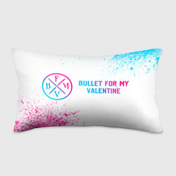 Подушка-антистресс Bullet For My Valentine neon gradient style по-гор