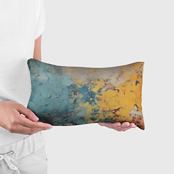 Подушка-антистресс Гранжевая стена с краской, цвет: 3D-принт — фото 2