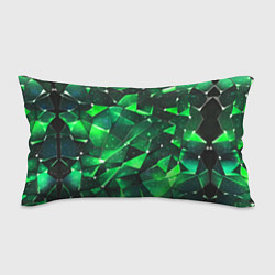 Подушка-антистресс Зелёное разбитое стекло, цвет: 3D-принт