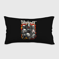 Подушка-антистресс Slipknot метал-группа, цвет: 3D-принт