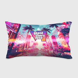 Подушка-антистресс Gta 6 logo vice city style