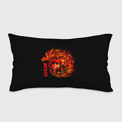 Подушка-антистресс Танджиро в огне, цвет: 3D-принт