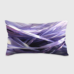 Подушка-антистресс Фиолетовые прозрачные полосы, цвет: 3D-принт