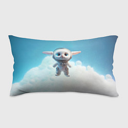 Подушка-антистресс Кролик в облаках, цвет: 3D-принт