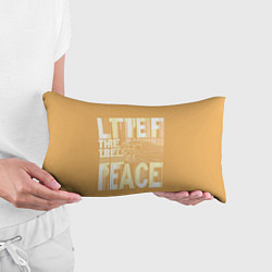 Подушка-антистресс Let there be peace, цвет: 3D-принт — фото 2