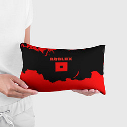 Подушка-антистресс Roblox краски красные, цвет: 3D-принт — фото 2