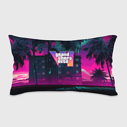 Подушка-антистресс GTA 6 logo night Vice city